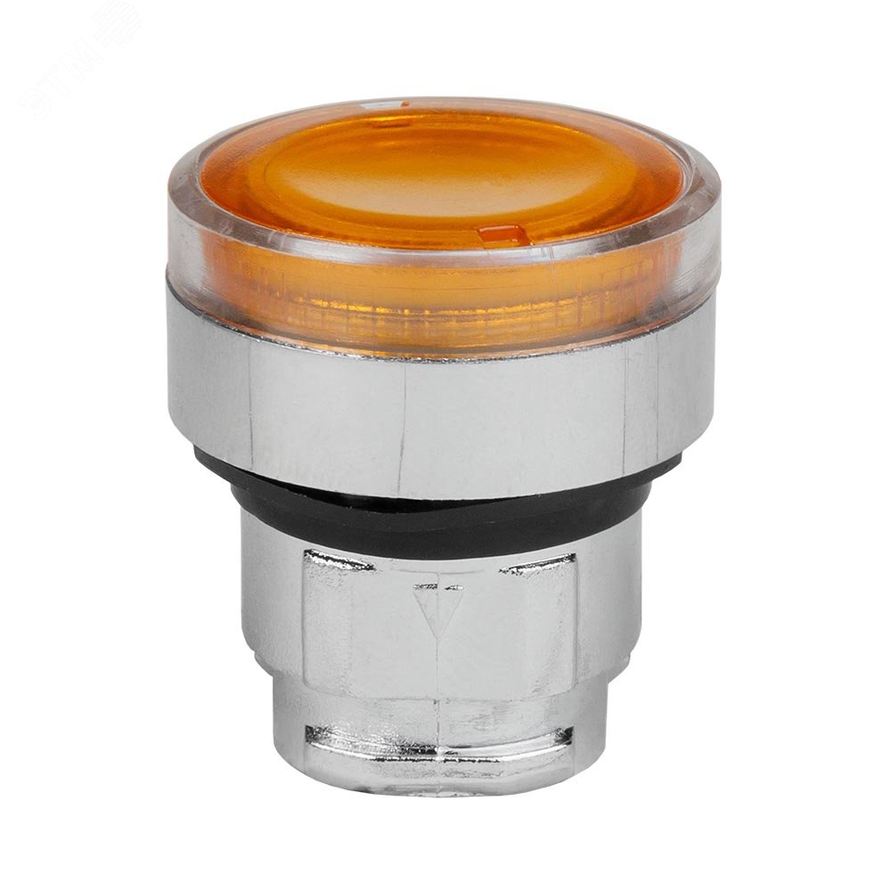 Изображение товара Головка кнопки OptiSignal D22 A4-PL-5 с подсветкой желтая