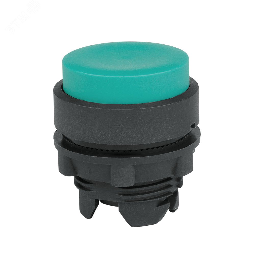 Изображение товара Головка кнопки OptiSignal D22 A5-PJ-3 с выступ толк зеленая пластик ZB5AL3 (шт)