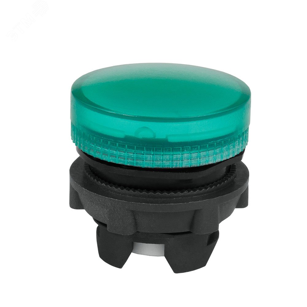 Изображение товара Головка сигнальной лампы OptiSignal D22 A5-L-3 зеленая пластиковая