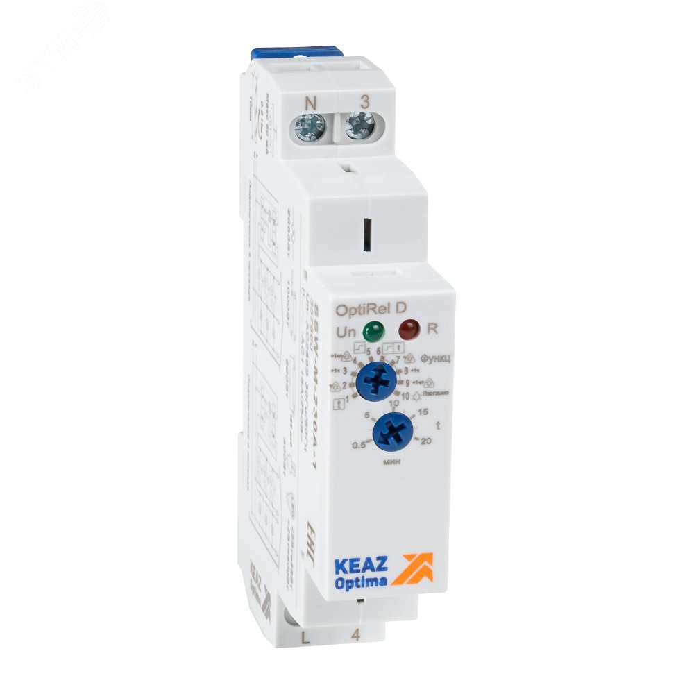 Изображение товара Реле лестничного освещения OptiRel D SSW-M-230A-1 16А 1СО 230В