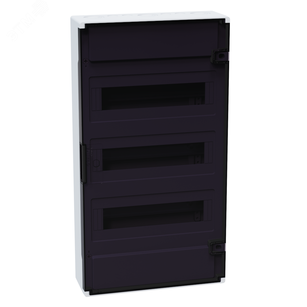 Изображение товара Распределительный щит OptiBox Pro 36 модулей с прозрачной дверцей