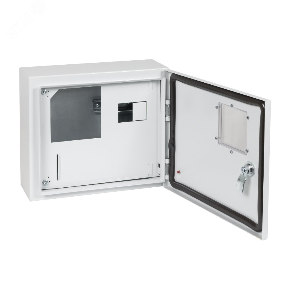 Изображение товара Металлический корпус ЩУРн-ПРО 1-МП 4 модуля IP66 для учета электроэнергии