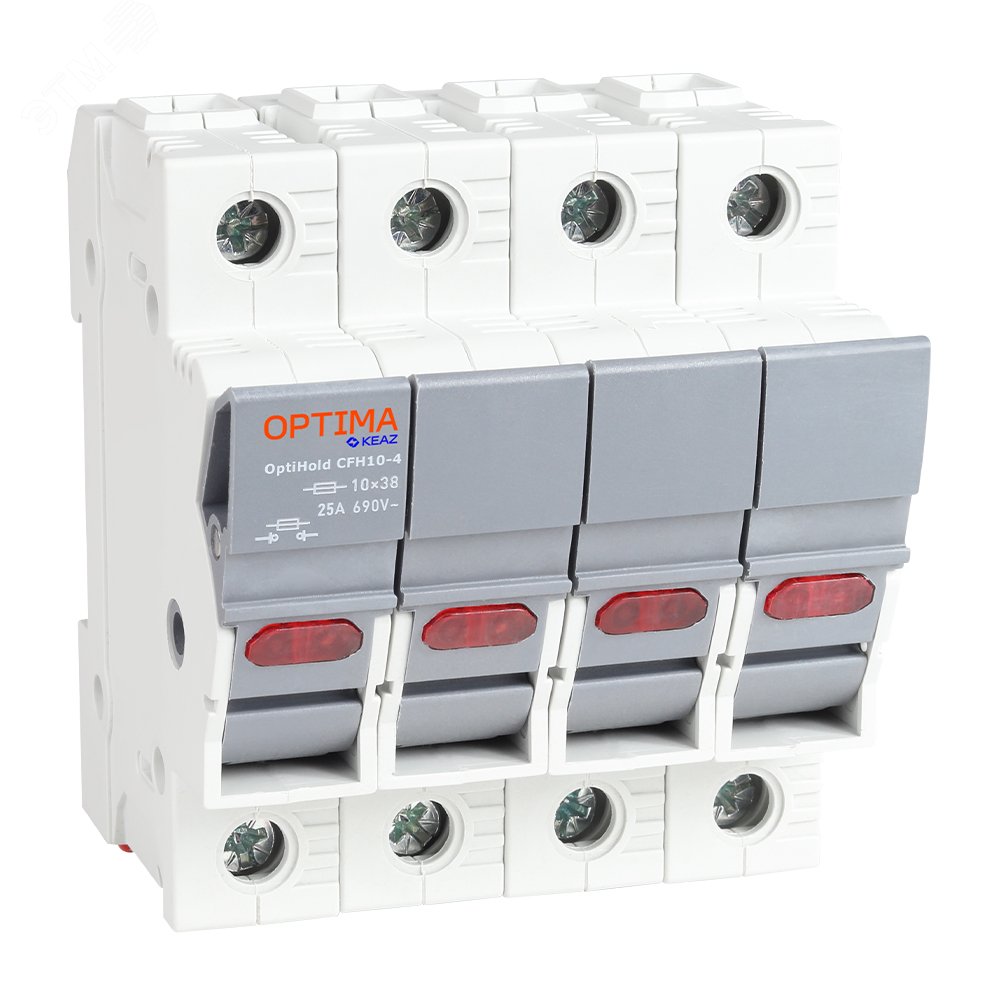 Изображение товара Предохранитель-разъединитель модульный OptiHold CFH14-50-4 (шт)