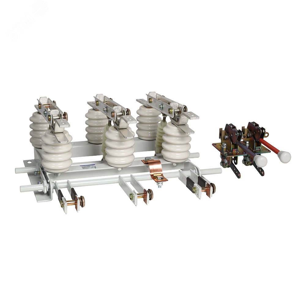 Изображение товара Высоковольтный разъединитель РВЗ-10/630-II-Ф-УХЛ2 для электрических сетей 10 кВ