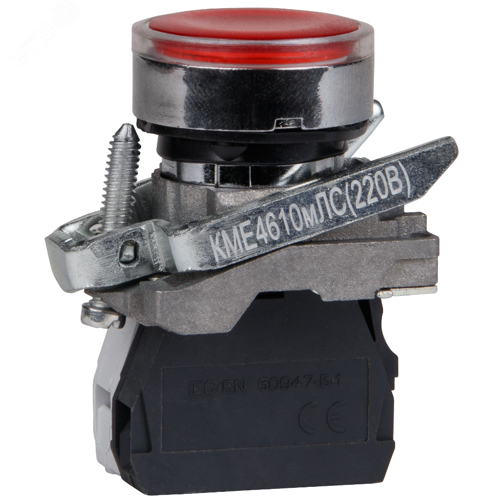 Изображение товара Кнопка КМЕ4510мЛС-24В белая IP54 для промышленного управления Изображение товара Кнопка КМЕ4510мЛС-24В белая IP54 для промышленного управления