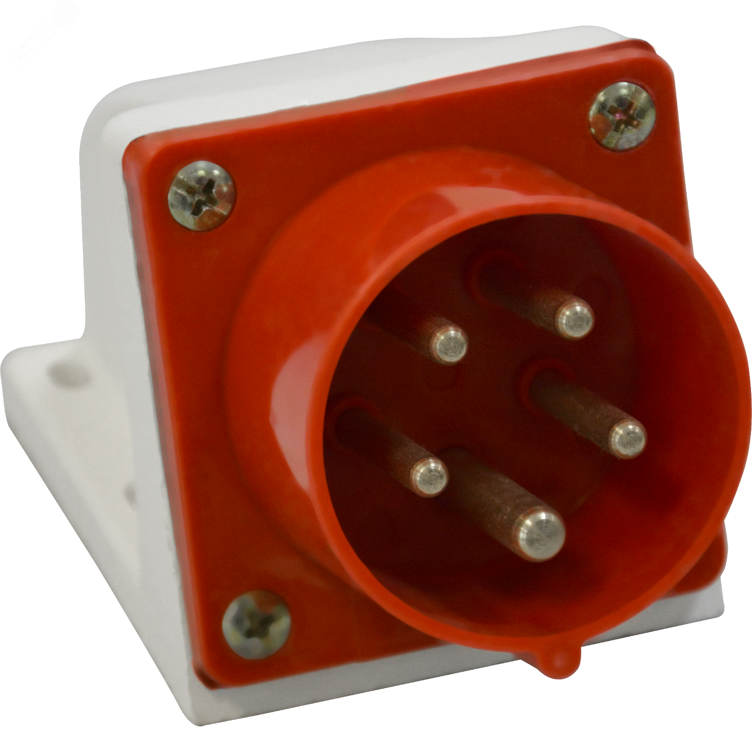 Изображение товара Вилка кабельная 515-16А-6h-380AC-3P+PE+N IP44 для монтаж на поверхность