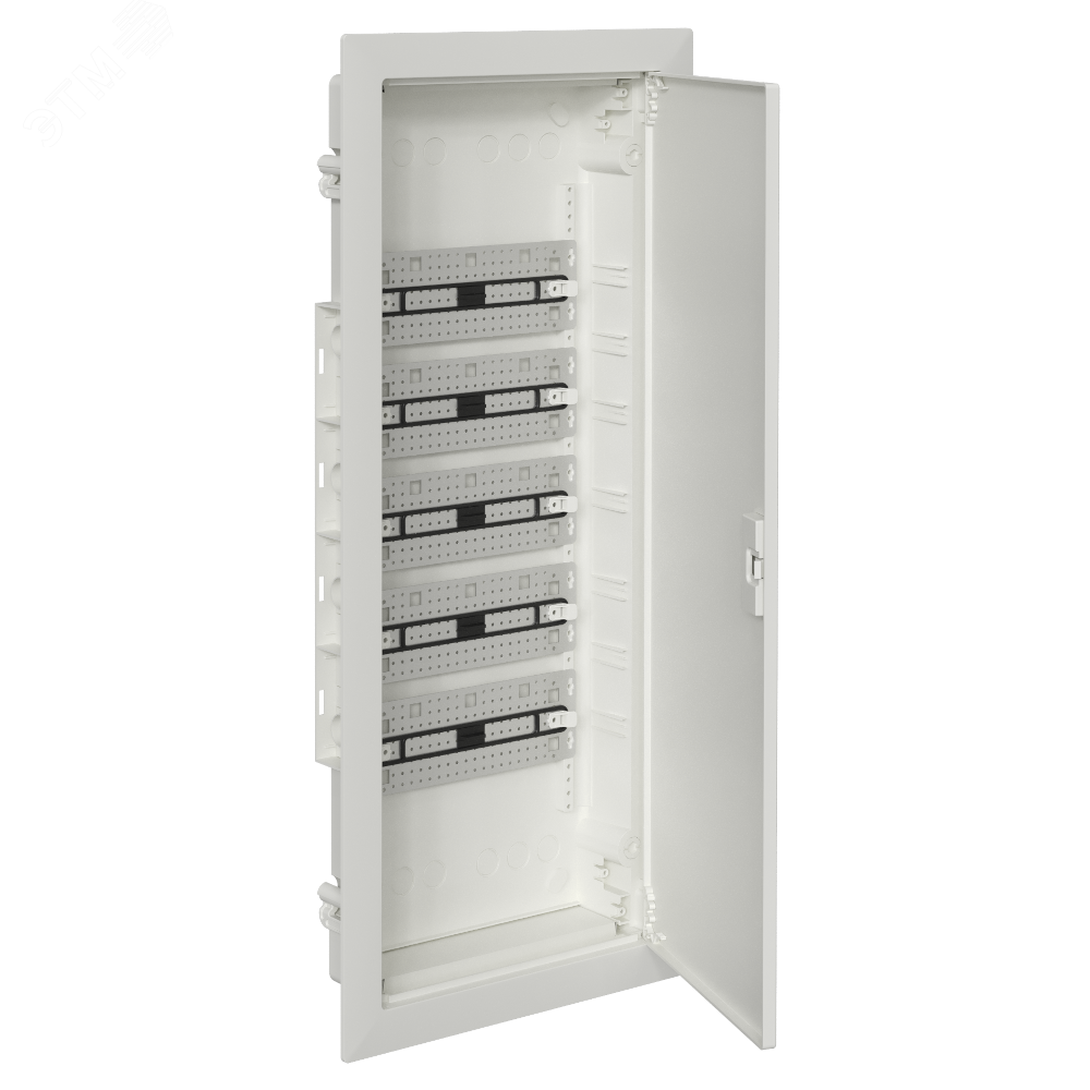 Изображение товара Щит ЩРВ-п-60 пластиковый мультимед. OptiBox Pro 60-VNM-IP40 60м. встраиваемый с пласт. белой дверцей IP40 (шт)