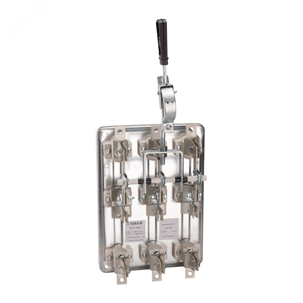 Изображение товара Разъединитель РПЦ-1-100А-безПВ-У3- для автоматического отключения 100 А