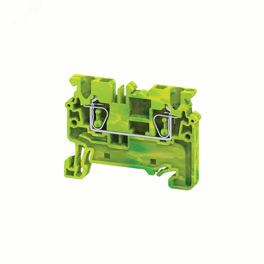 Изображение товара Клемма заземляющая 2,5 кв.мм пружинная OptiClip CXG-2,5-PE-(0,2-2,5) (шт)