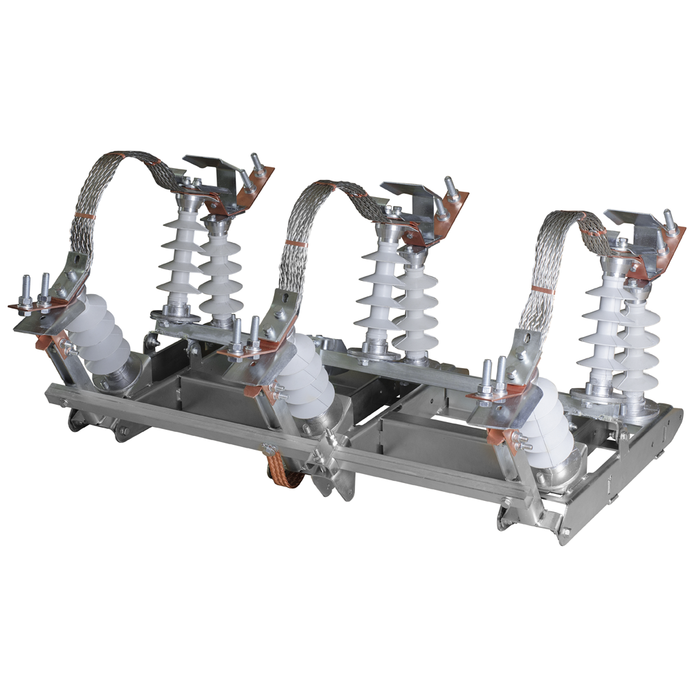 Разъединитель высоковольтный РЛК-1б-IV-10/630-ПЛ-УХЛ1 (с приводом)-