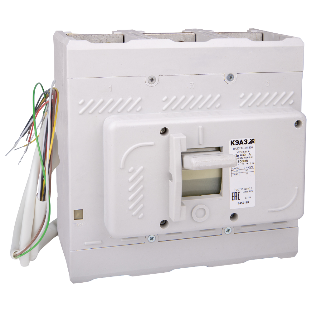 Выключатель автоматический ВА57-39-344616-400А-1600-690AC-УХЛ3-