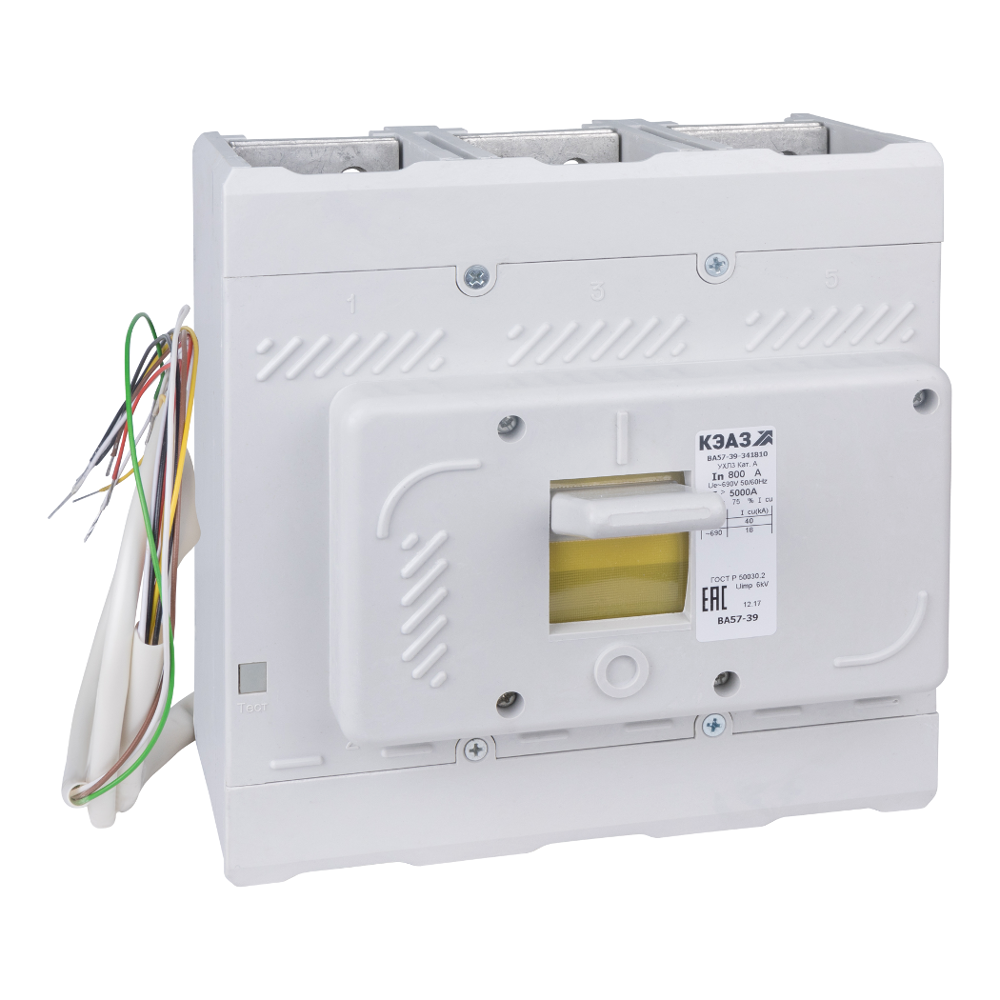 Выключатель автоматический ВА57-39-634610-630А-1600-440DC-УХЛ3-