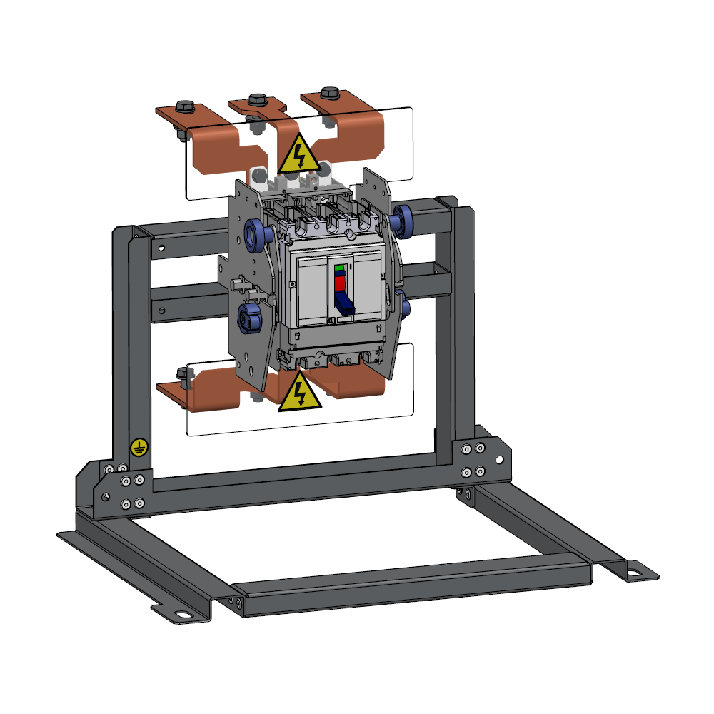 Блок замены автоматического выключателя АВМ4СВ/НВ-OptiMat D250N-MR1-ВИ-ВК-НР110DC/230 AC-ПРД-ВВЦ-РВЦ