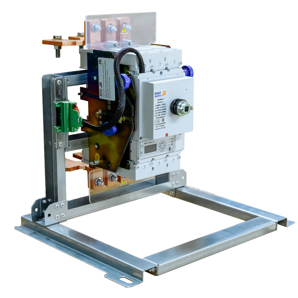 Блок замены автоматического выключателя АВМ4СВ/НВ-OptiMat D400N-MR2.1-ВИ-ВК-НР220DC/400 AC-ПРД-ВВЦ-РВЦ