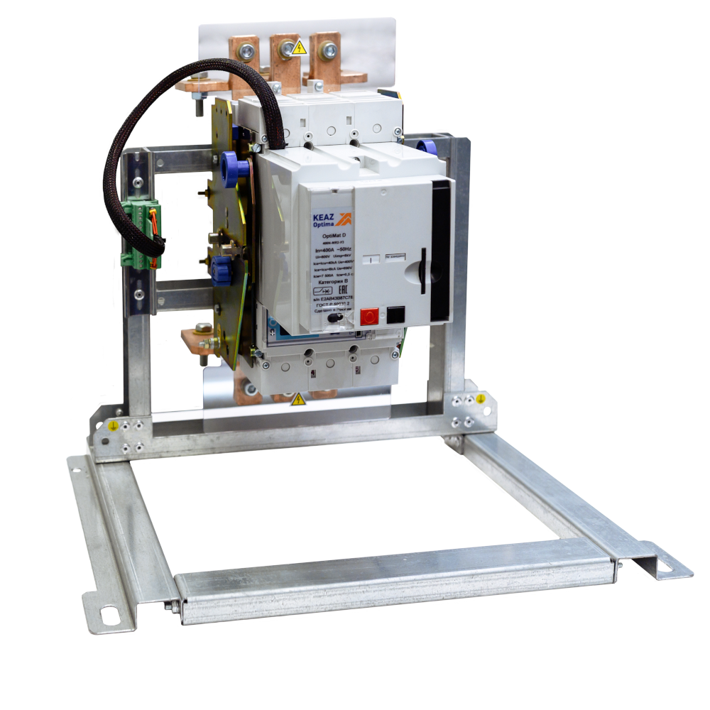 Блок замены автоматического выключателя АВМ4СВ/НВ-OptiMat D400N-MR2.1-ВИ-ВК-НР110DC/230 AC-ПД230 AC-ВВЦ-РВЦ