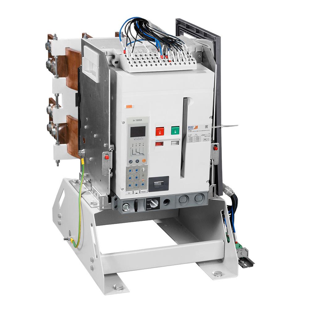 Блок замены автоматического выключателя-Э40В-Optimata-4000-S4-3P-100-DR 7.0-BC 2200-M2-P 01S 1-03 (АВС-СВА)