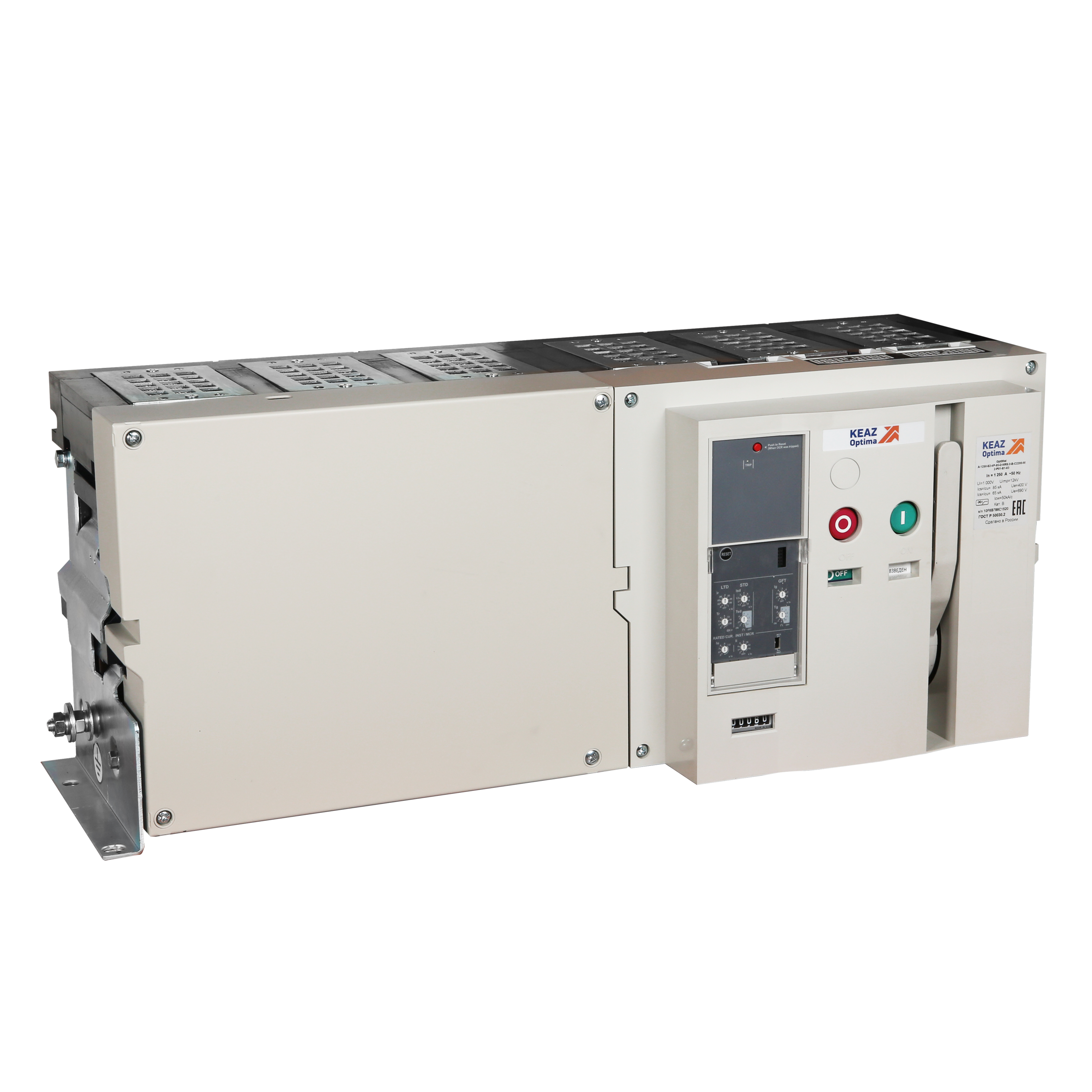 Выключатель автоматический воздушный OptiMat A-5000-S6-4P-150-F-MR7.0-BH-C0000-M0-P04-S1-03