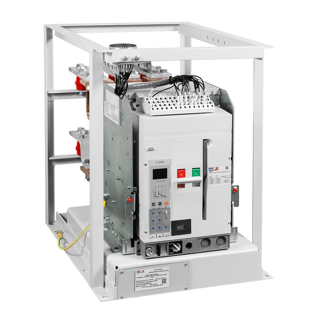 Блок замены автоматического выключателя-Э06В-Optimata-1000-S1-3P-50-DME 5.2-C2200-M2-P05-S2-06 В=490