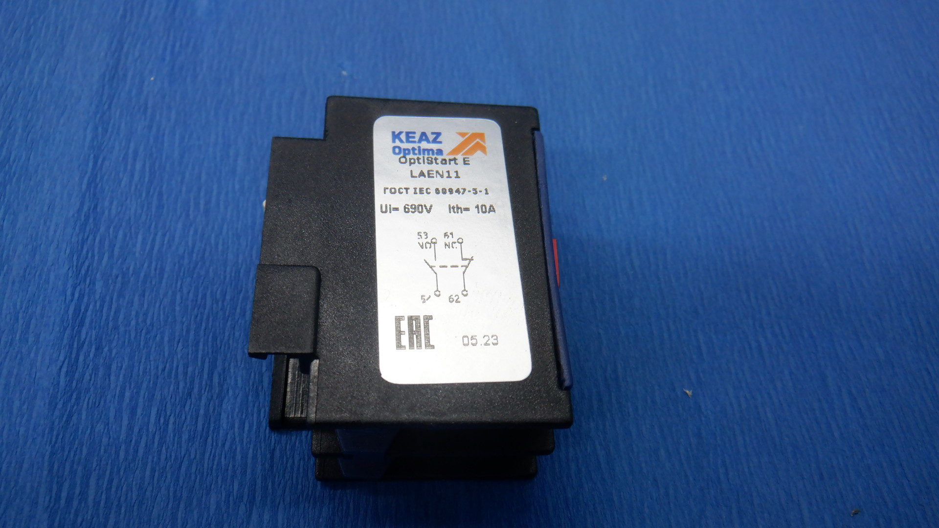 Блок дополнительный с выдержкой времени OptiStart E LAETSD на включения 0,1-30с