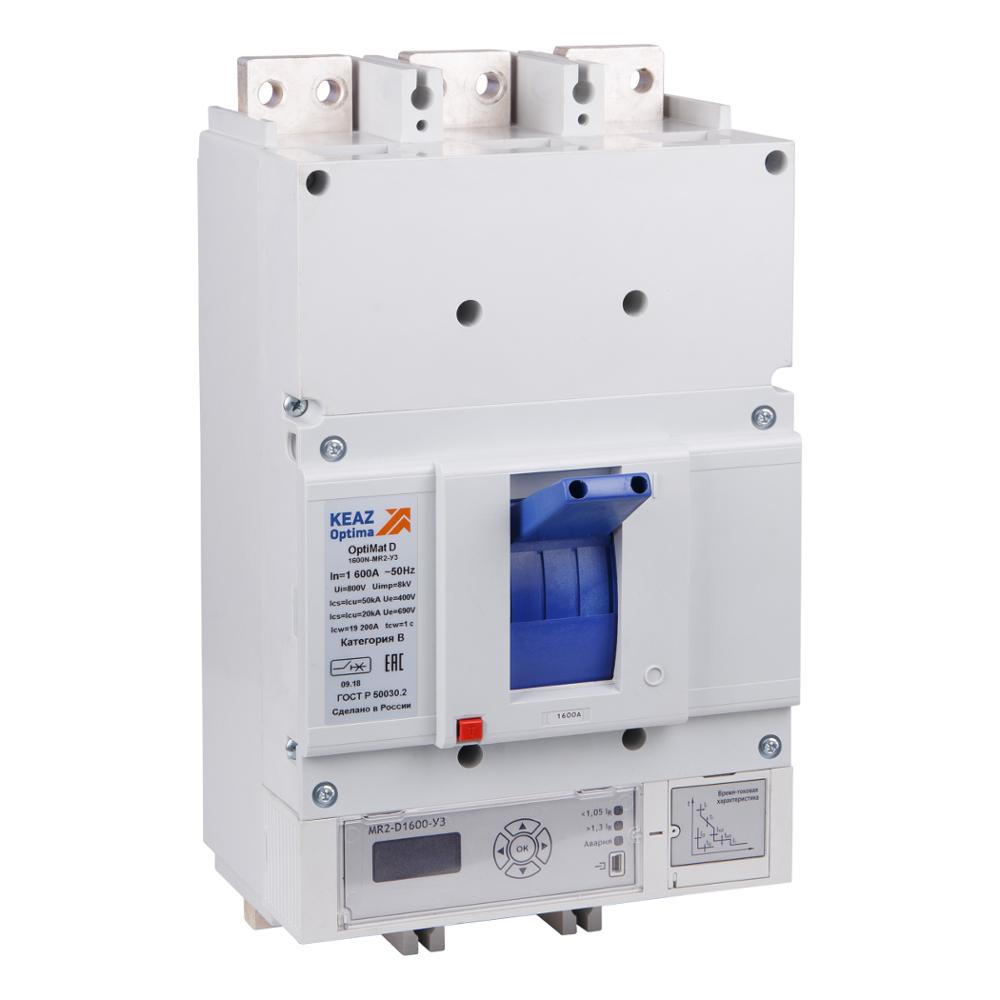 Выключатель автоматический OptiMat D1000H-MR2-ОМ4-РЕГ