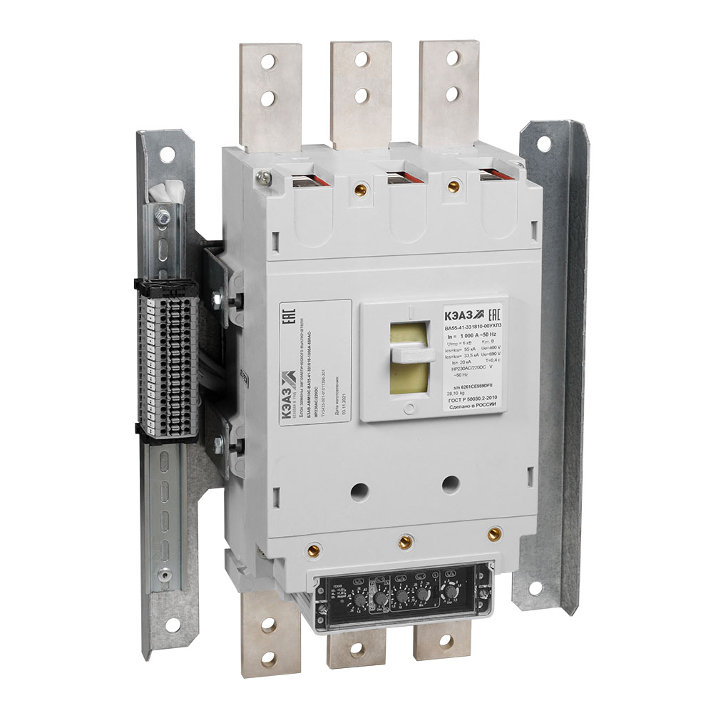 Блок замены автоматического выключателя-АВМ20СВ-ВА53-43-334770-1600А-690AC-НР230AC220DC-ПЭ230AC