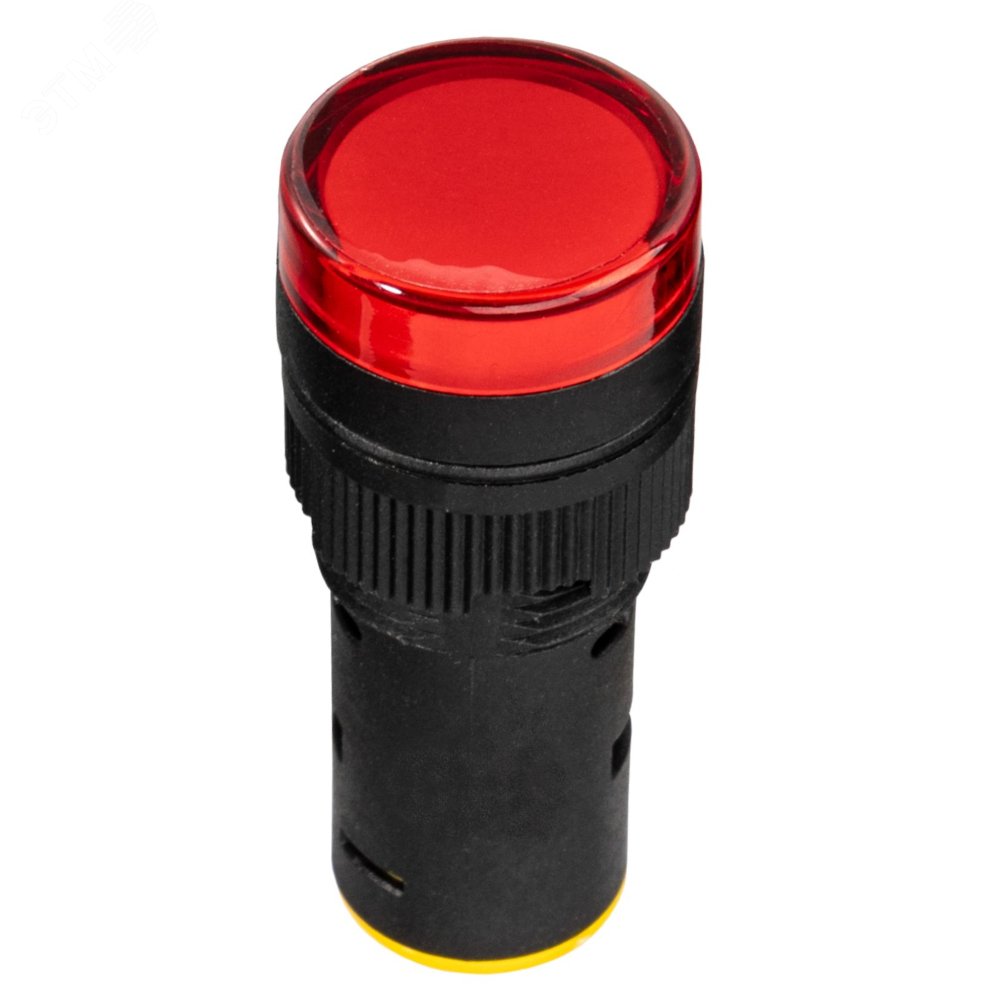 Изображение товара Лампа LED AD16DS красный 110В матрица D16мм IP65 для сигнализации