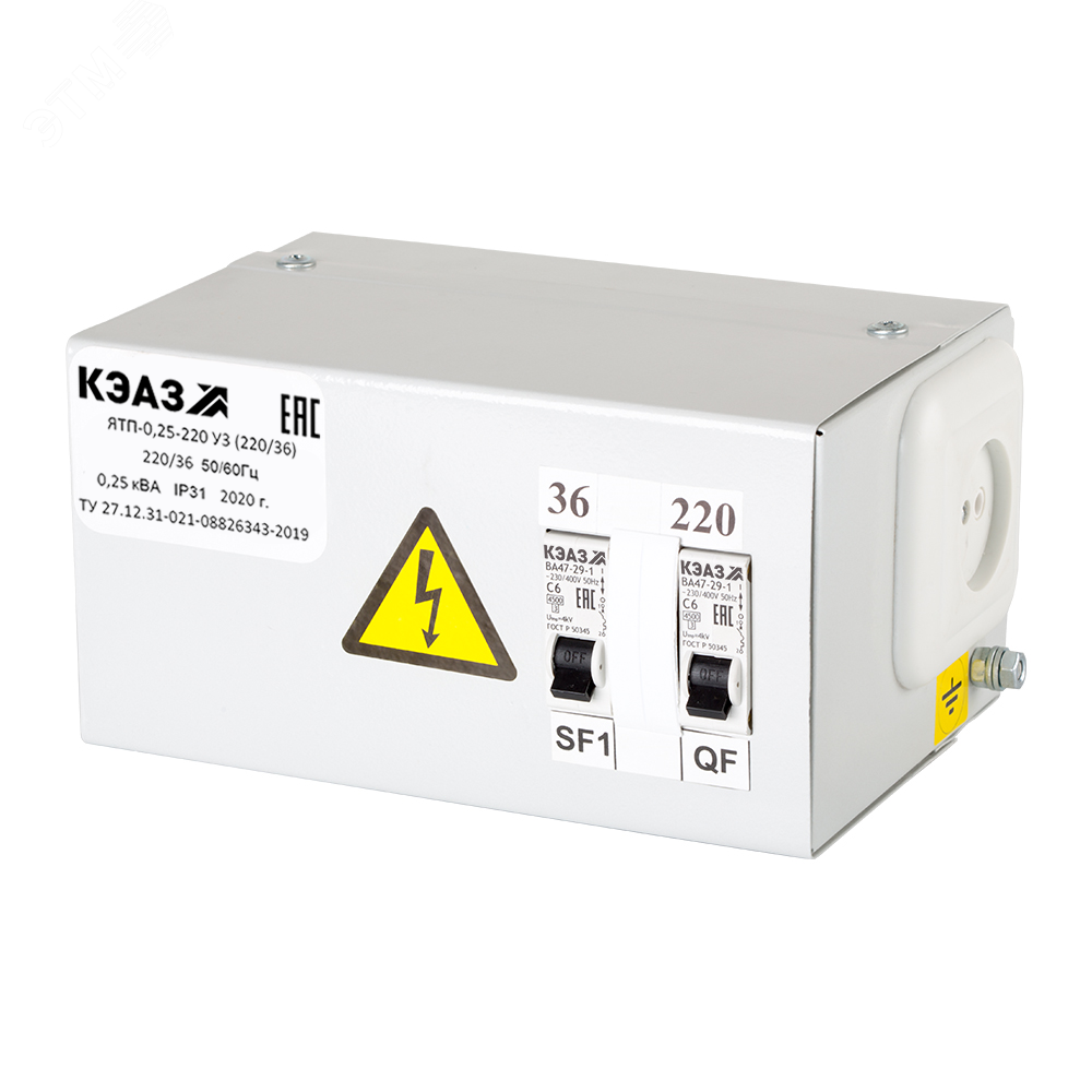 Ящик ЯТП-0,25-220/36-2-IP31-УХЛ3 артикул 228241 КЭАЗ - купить в Москве ...