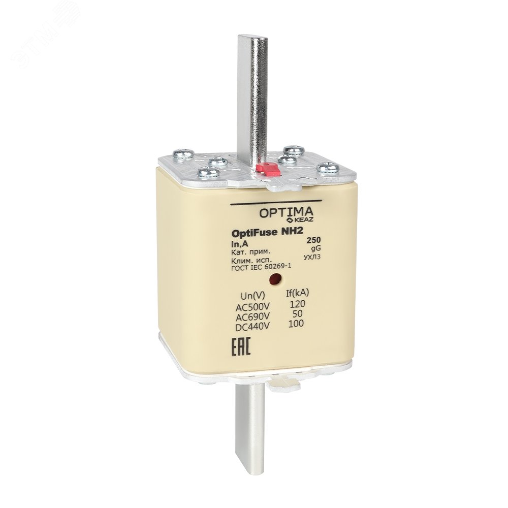 Вставка плавкая OptiFuse NH2-400-gG-УХЛ3