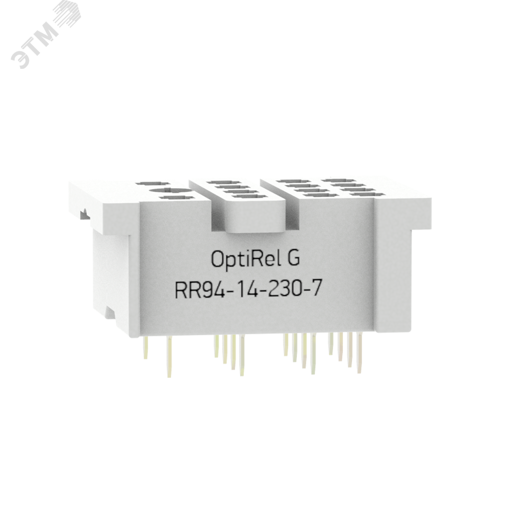 Изображение товара Розетка для реле OptiRel G RR94-14-230-7 крепление на DIN-рейку