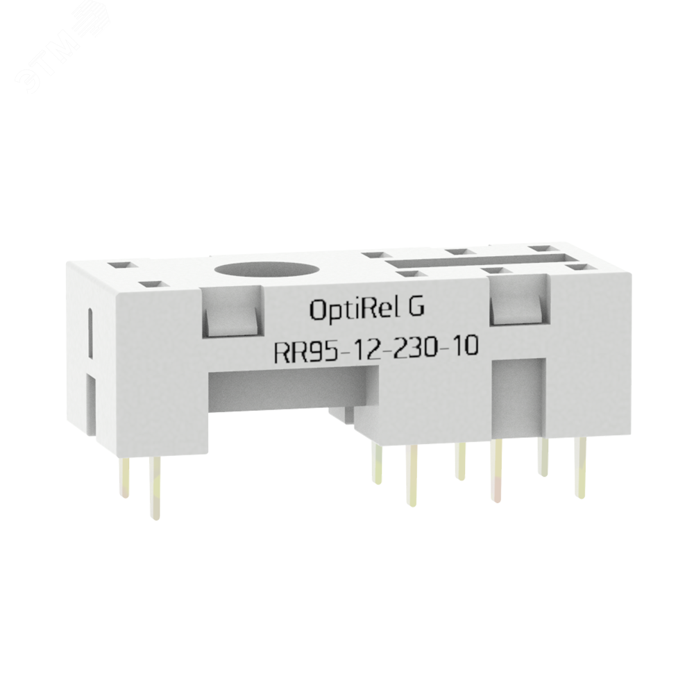 Изображение товара Розетка для реле OptiRel G RR95-12-230-10  монтаж DIN-рейка
