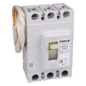 Выключатель автоматический ВА51-35М3-341810-400А-2500-690AC-НР110AC/DC-УХЛ3- - фото 2
