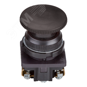 Изображение товара Выключатель кнопочный КЕ 021-У3-исп.1- (черный) (шт)