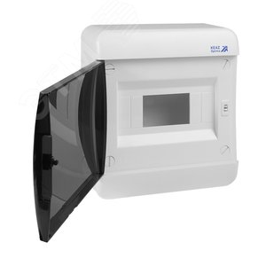 Щит распределительный навесной пластиковый 8 модулей ЩРН-п-8 OptiBox P-BNK-2-08-IP41 - фото 8