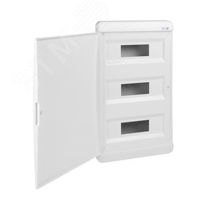 Щит распределительный встраиваемый пластиковый 36 модулей ЩРВ-п-36 OptiBox P-BVN-2-36-IP41 - фото 3