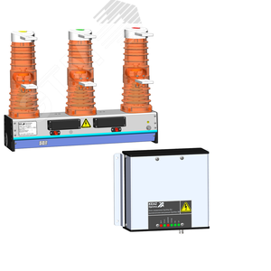 Выключатель вакуумный Optimat BB-10-20/1000-У2-230 с блоком управления Optimat BU-41-У2 - фото 1