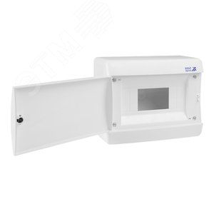 Щит распределительный навесной пластиковый 8 модулей ЩРН-п-8 OptiBox P-CNN-1-08-IP41 - фото 5