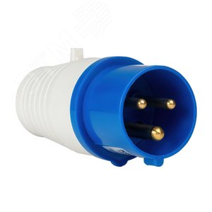 Вилка 013-16А-6h-220AC-2P+PE-IP44 - фото 5