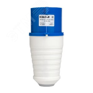 Вилка 023-32А-6h-220AC-2P+PE-IP44 - фото 2