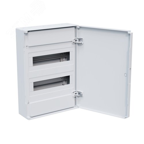 Щит  ЩРН-п-24 белый с белой дверью IP40 OptiBox PRO - фото 3