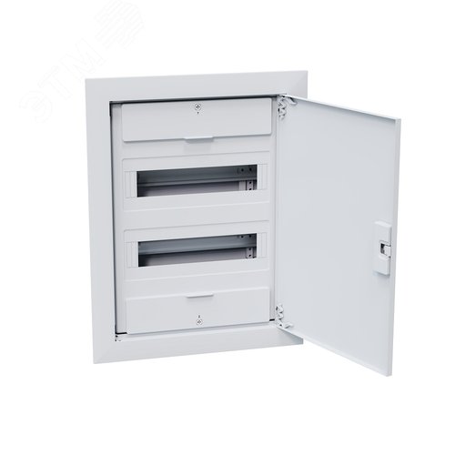 Щит  ЩРВ-п-24 белый с белой дверью IP40 OptiBox PRO - фото 4