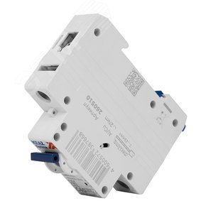 Выключатель автоматический однополюсный 40А C 6кА AC OptiDin BM63-1C40-УХЛ3 - фото 5