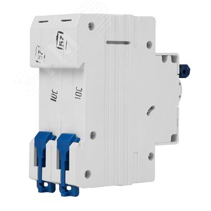 Выключатель автоматический двухполюсный 10А C 6кА AC OptiDin BM63-2C10-УХЛ3 - фото 4