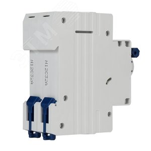 Выключатель автоматический двухполюсный 32А C 6кА AC OptiDin BM63-2C32-УХЛ3 - фото 4