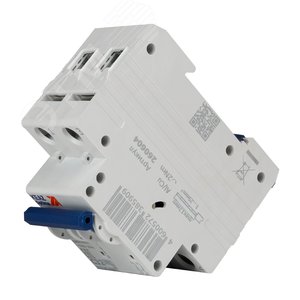 Выключатель автоматический двухполюсный 32А C 6кА AC OptiDin BM63-2C32-УХЛ3 - фото 5