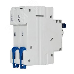 Выключатель автоматический двухполюсный 63А C 6кА AC OptiDin BM63-2C63-УХЛ3 - фото 4