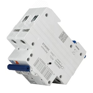 Выключатель автоматический двухполюсный 63А C 6кА AC OptiDin BM63-2C63-УХЛ3 - фото 5