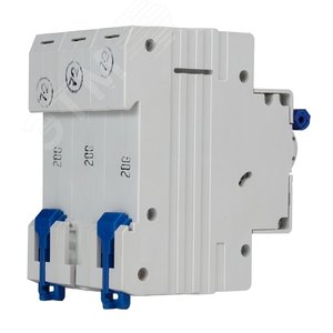 Выключатель автоматический трехполюсный 20А C 6кА AC OptiDin BM63-3C20-УХЛ3 - фото 4