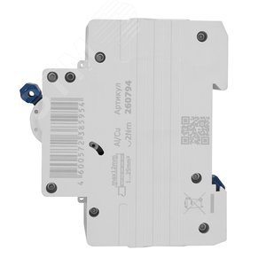 Выключатель автоматический трехполюсный 25А C 6кА AC OptiDin BM63-3C25-УХЛ3 - фото 3