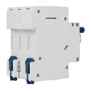 Выключатель автоматический трехполюсный 25А C 6кА AC OptiDin BM63-3C25-УХЛ3 - фото 4