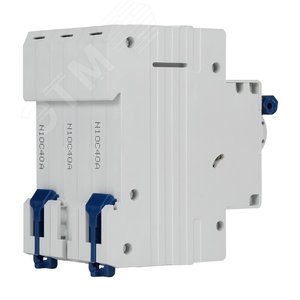 Выключатель автоматический трехполюсный 40А C 6кА AC OptiDin BM63-3C40-УХЛ3 - фото 4